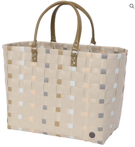 SHOPPER BAG Dots Pale Grey By HandedBy