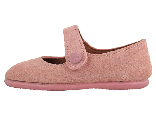 Velcro MaryJanes Blush Pink
